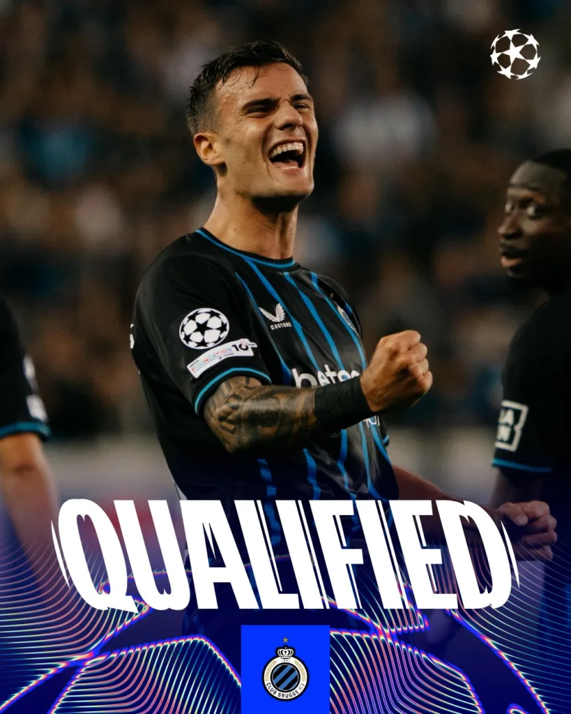 Club Brugge 6-0 Rangers